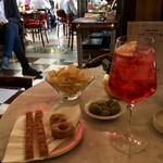 IL CAMPARINO TORNA IN GALLERIA - カンパリ・スプリッツァ到着