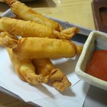 泊気 - 揚げチーズ