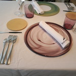 プレヴナンス - 30年5月　テーブルセッティング