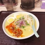 エーヤナディーキッチン - 「オンノウカオスェ(ココナッツラーメン)」(800円)