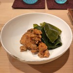 うを徳 - 北海道 鮟肝 + 鳴門 わかめ