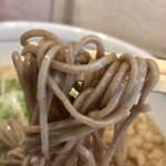 麺好み いまむら - そばアップ　色は黒いが...