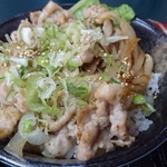 こり家 - 豚塩ネギ丼