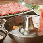 [Sendai beef] A5 beef shabu (with vegetables) (rib roast)