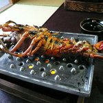 リゾートヒルズ豊浜 蒼空の風 - 伊勢えびの踊り焼　ひっくり返して～