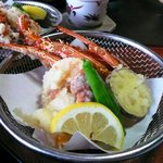 リゾートヒルズ豊浜 蒼空の風 - 伊勢えびの天ぷら