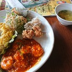 Nangoku ya - 特製ランチセット950円