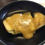 Seikantei - 煮物：米茄子胡麻味噌掛生姜添