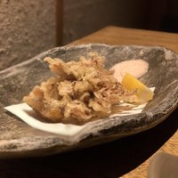 豆家 のりのり - ホタルイカの天ぷら