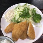 うどんの喜楽屋 - 魚フライ