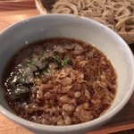 そば舎 あお - たぬきスペシャル つゆ