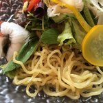 烈志笑魚油 麺香房 三く - 