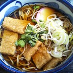 そば竹 - きつねそば ７５０円(税込)(2018年6月2日撮影)