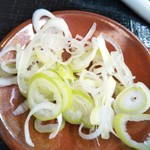 そば竹 - 刻みネギ(2018年6月2日撮影)