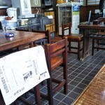 そば竹 - 店内(2018年6月2日撮影)