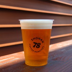 丸焼きたこせんべい - 生ビール