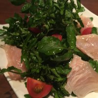 麻布 とさか - クレソンと鶏ハムサラダ