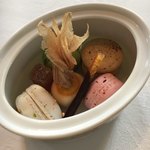 レストラン クレッセント - プティフール