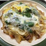 みかど - 卵に隠された旨味の野菜炒め！さらにその下にある白飯！