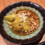 中国薬膳料理 星福 - 茯苓入り茄子の豆豉炒め