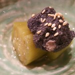 築地寿司清 - 茄子と胡麻味噌