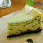 カフェ ケシパール - チョコミントチーズケーキ