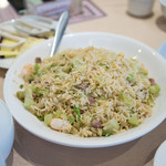 金山海鮮酒家 - 鮮蝦仁揚州炒飯　82HKD　ボリュームあるので打包専門