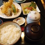 おかむら - 天ぷら定食