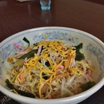 Ramen Rando - 油そば……
                        錦糸卵にワカメ( ᵒ̴̶̷̤໐ᵒ̴̶̷̤ )斬新っス