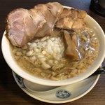 らぁ麺 紫陽花 - ナカジマ背脂煮干しらぁ麺