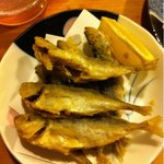 やきとんひなた - 豆アジ唐揚げ