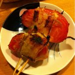やきとんひなた - 肉巻トマト