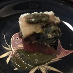 ななにん - アワビの天ぷら