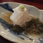 ななにん - 白鯛の昆布締め