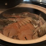 ななにん - ウチワエビの土鍋ご飯