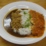 カレー屋 小松 - チキンカレー【2011/07/1*】