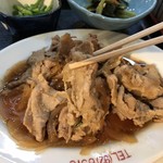 一福 - 肉がこんなん
      ダマになっちょる