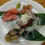 菊鮨 - 五点盛合せ