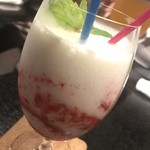 インスタ映えするカクテル。