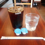 ドトールコーヒーショップ - アイスコーヒーのS￥220-