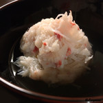 御料理 寺沢 - 蟹の含有量が圧巻の蟹真芋