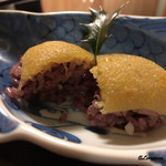 御料理 寺沢 - 柚皮の飯蒸し