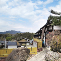 柳家 - 右が店舗(18.3月中旬)