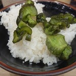 裏武蔵家 - 6月2日 再訪のライス