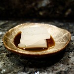 四季の鮨 蔵人 - ［2018/05］酒肴③ 山口産けんさきいかの岩手産蝦夷あわびソース添え