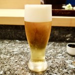 四季の鮨 蔵人 - ［2018/05］御酒① 生ビール