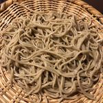 紫仙庵 - 粗挽き蕎麦せいろ