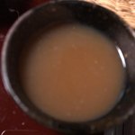 紫仙庵 - 蕎麦湯割り