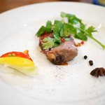 スパイスドランカー やぶや - 豚肩ロースのコンフィ