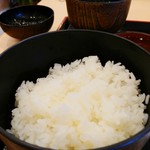 とんまさ - 白ご飯。